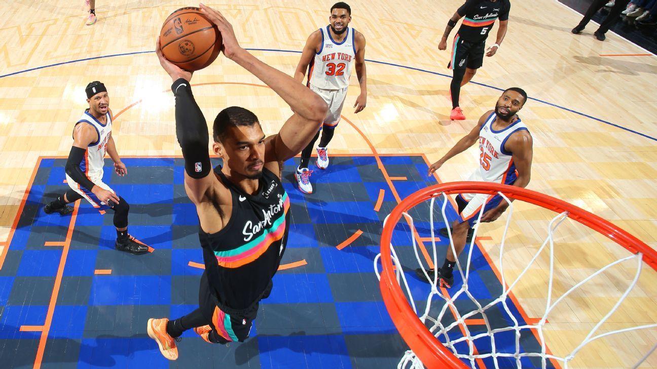 Finais da NBA 2026: Knicks e Spurs se enfrentam em um confronto dos sonhos