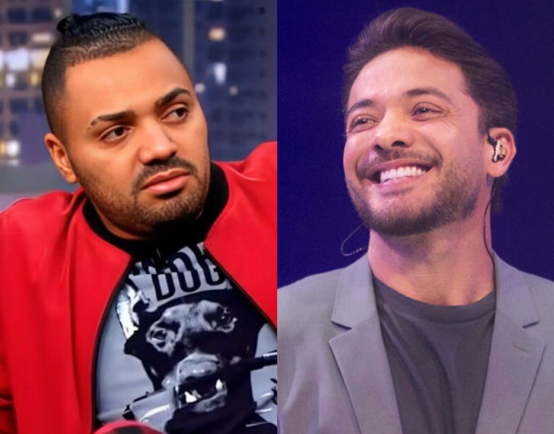 Wesley Safadão provoca Tirullipa durante show, brincando sobre fidelidade e arrancando risadas do público. Reprodução: Globo