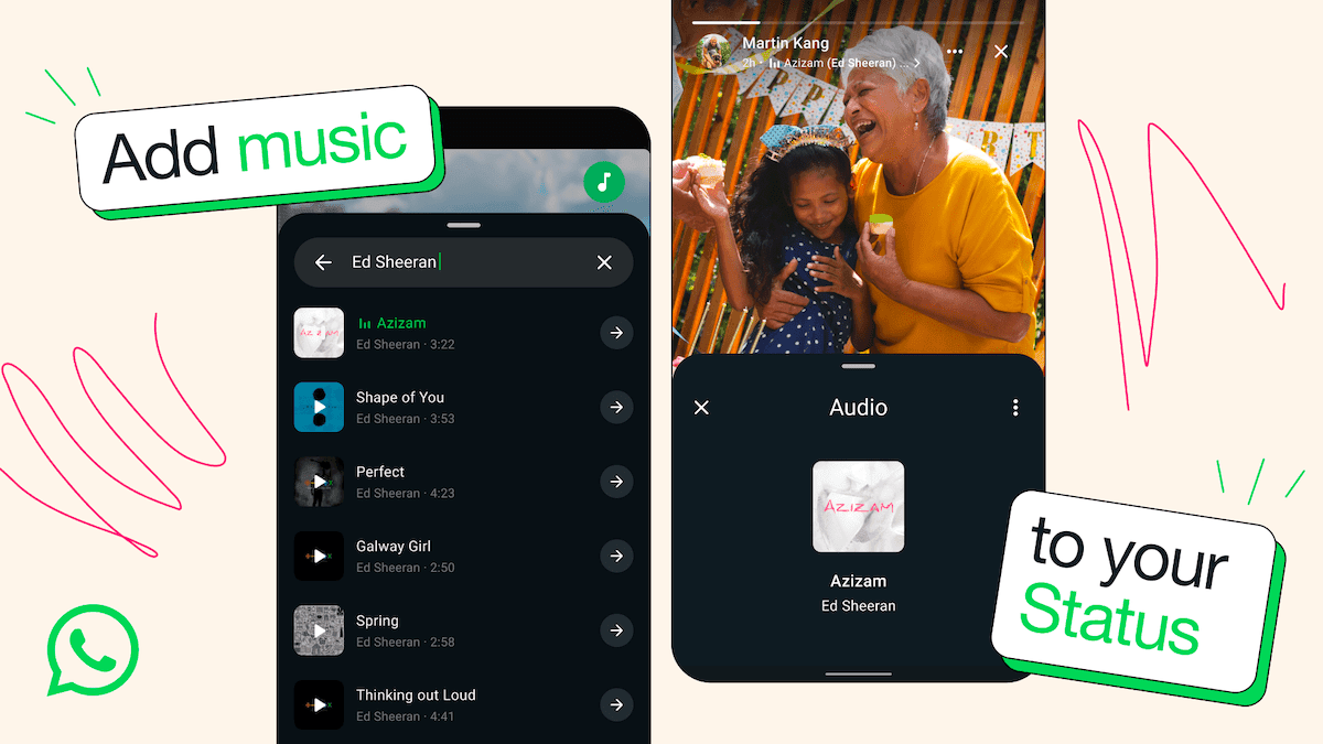 WhatsApp Adiciona Música aos Status e Revoluciona Compartilhamento