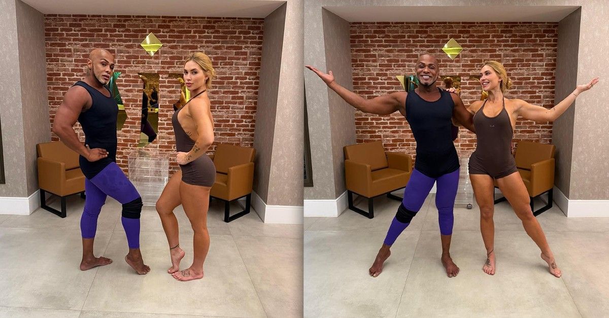 Carlinhos Salgueiro detalha aulas de samba em Virginia com foco mental.. Reprodução: Gshow