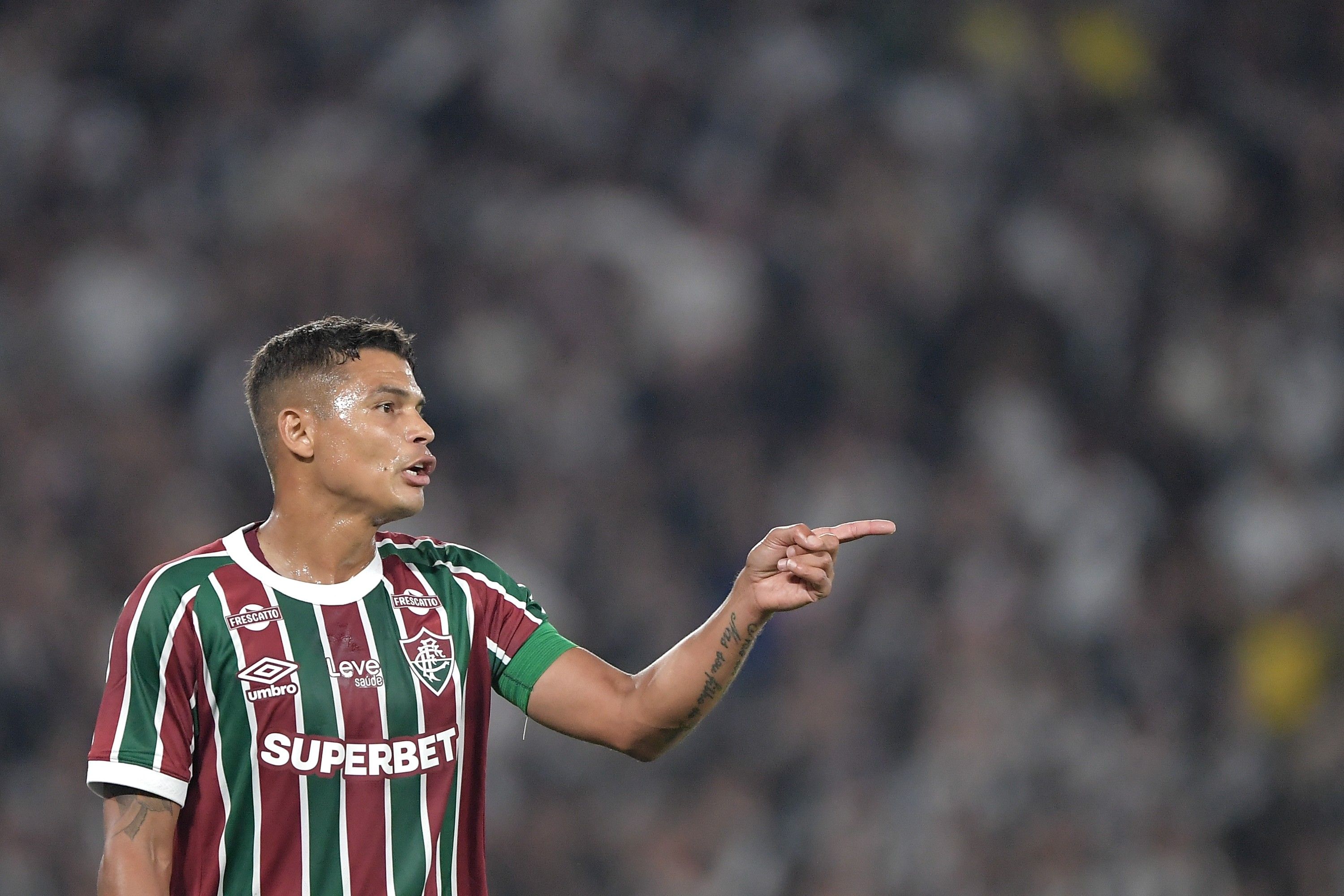 [Thiago Silva critica o Flu após derrota para o Vasco]. Reprodução: Ge