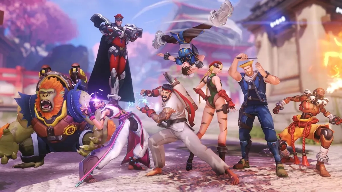Colaboração entre Overwatch 2 e Street Fighter 6 é anunciada.; Reprodução: GosuGamers