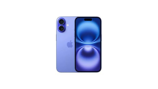 Iphone 16 azul em promoção exclusiva no aplicativo da Amazon. Reprodução: IGN Brasil