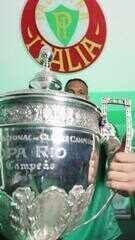 Carlos Miguel é anunciado como novo goleiro do Palmeiras. Reprodução: Globo