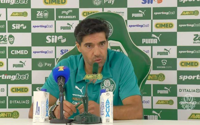 [Abel celebra vitória e afirma que time foi superior ao longo dos 90 minutos]. Reprodução: Esporte