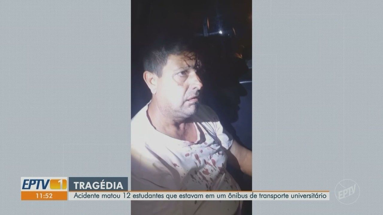 Motorista preso após acidente fatal com ônibus em SP