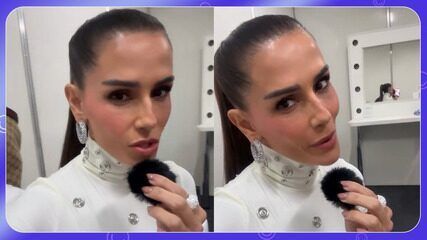 Deborah Secco brilha no Rio Innovation Week com vestido de R$ 6 mil da grife Coperni. Reprodução: Gshow