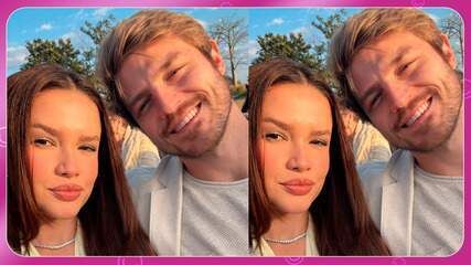 Giovanna Ewbank e Bruno Gagliasso celebram a renovação de votos em cerimônia íntima no rancho da família. Reprodução: Globo