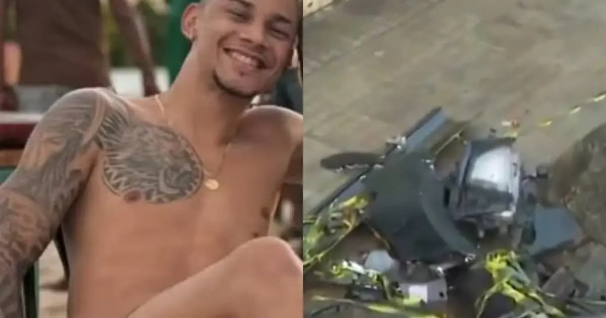 Enzo Santana, influenciador digital, tem prisão preventiva determinada após atropelar motociclista. Reprodução: Alô Juca