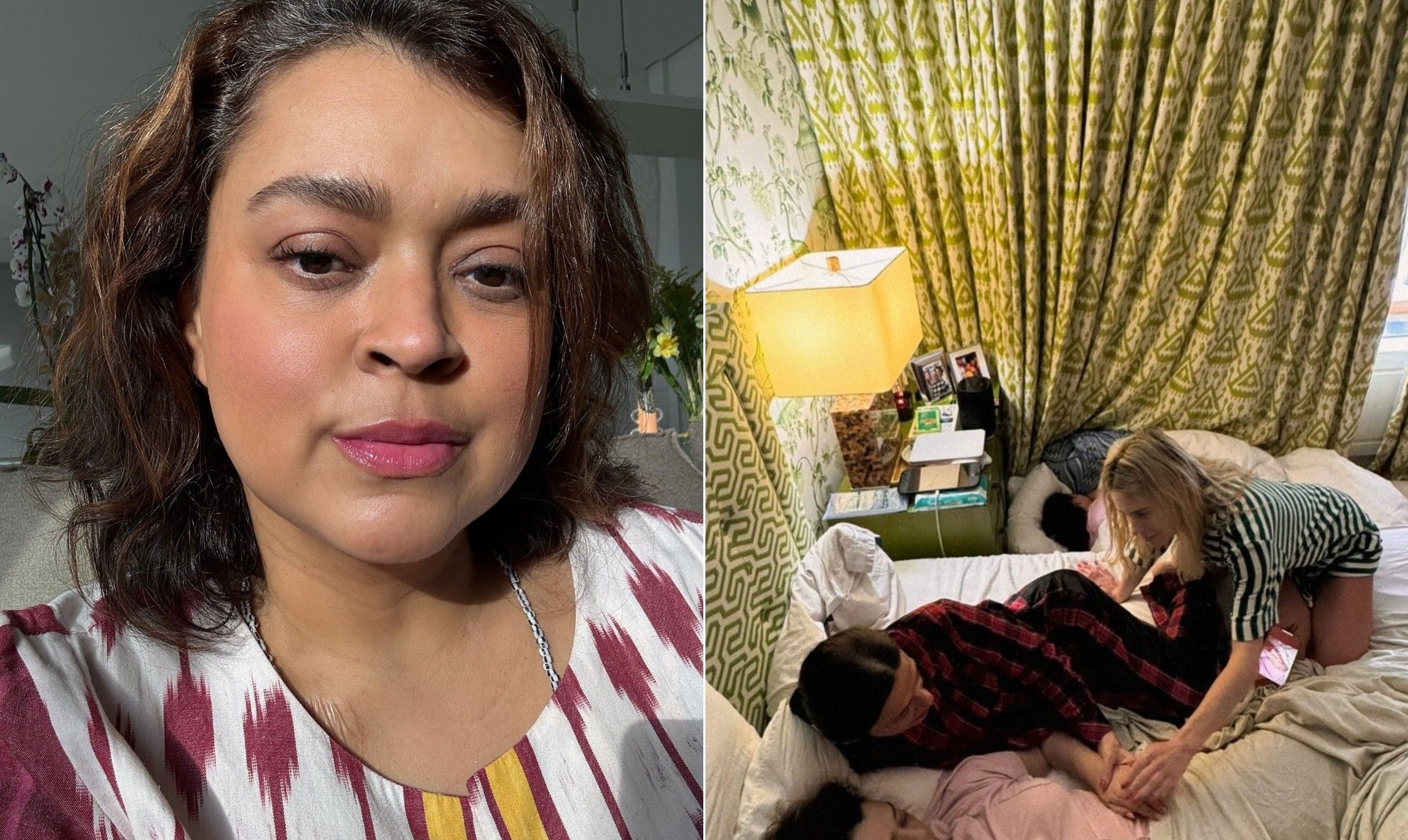 Preta Gil cercada de amigos em seus últimos momentos, enquanto lutava contra o câncer em Nova York. Reprodução: Globo