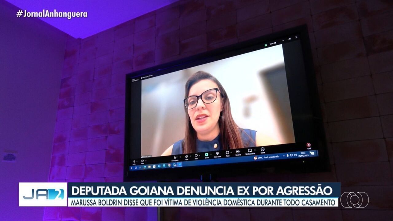 Marussa Boldrin denuncia agressões do ex-marido em carta aberta nas redes sociais. Reprodução: Globo