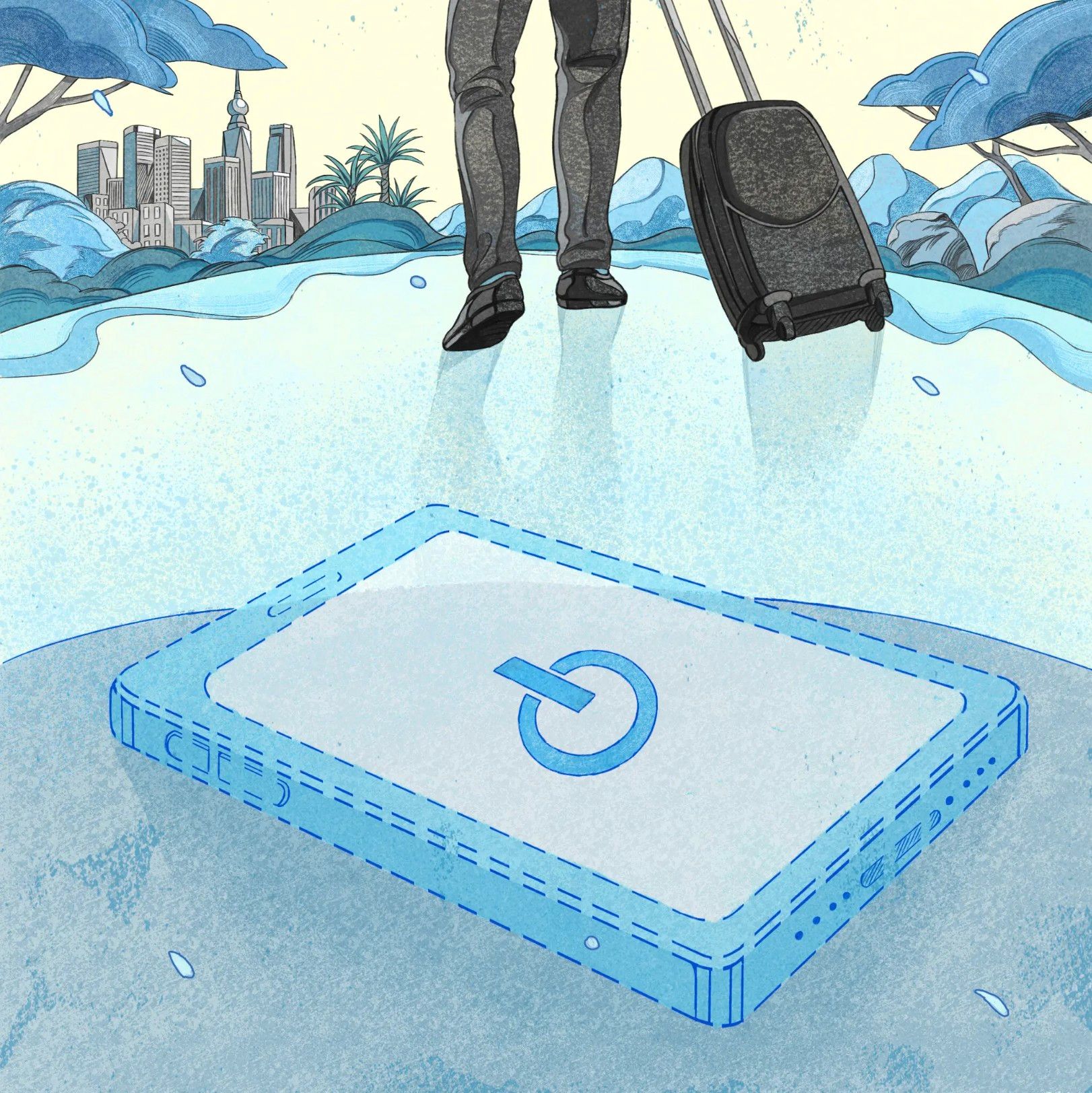 Soraya Lemboumba compartilha sua experiência transformadora de viajar sem celular pelo Panamá. Reprodução: Globo