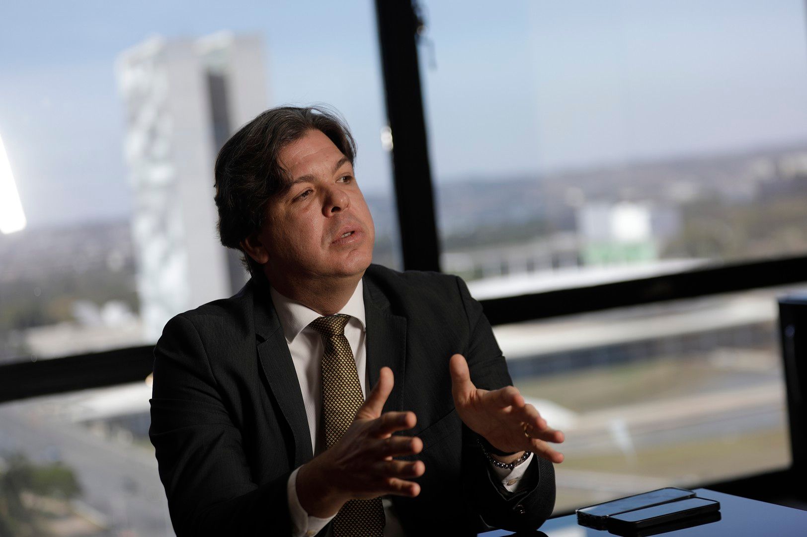 Ministro Frederico de Siqueira Filho discute concorrência no setor de satélites de baixa órbita. Reprodução: Globo