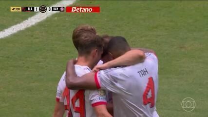 Flamengo é eliminado pelo Bayern de Munique nas oitavas da Copa do Mundo de Clubes. Reprodução: Globo