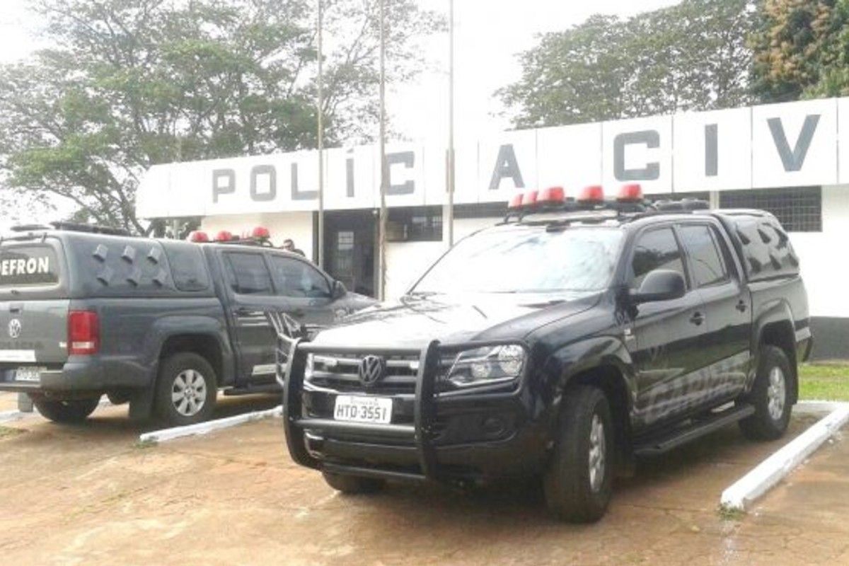 Cacique Samuel Velasques morreu após ser atropelado em Coronel Sapucaia; motorista fugiu do local. Reprodução: Globo