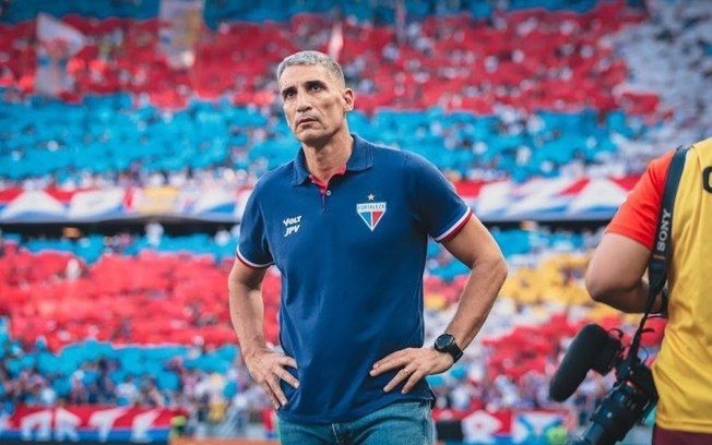 Juan Pablo Vojvoda é demitido do comando do Fortaleza; Legenda da imagem. Reprodução: iG.