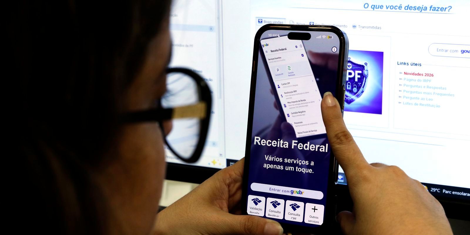 IR 2026: chance de inclusão no primeiro lote acaba neste domingo - Foto: EBC