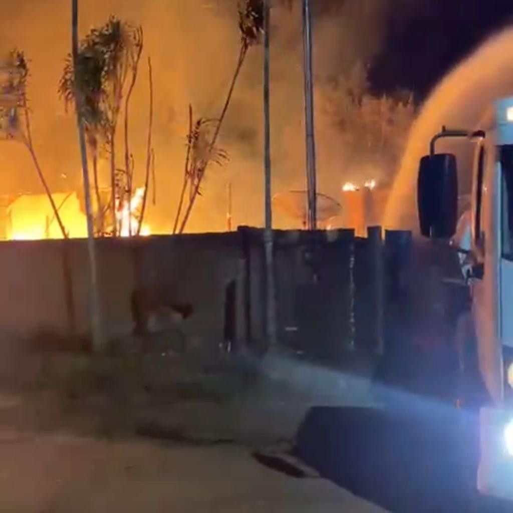 Homem preso suspeito de incendiar casa da ex-esposa em MT. Reprodução: G1