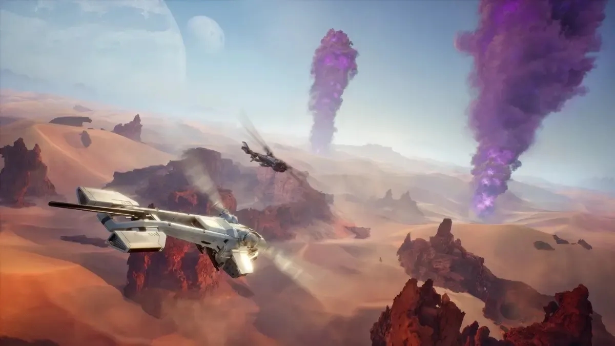 Atualização de Dune: Awakening amplia acesso ao deserto profundo para jogadores PvE em busca de recursos.; Reprodução: GosuGamers