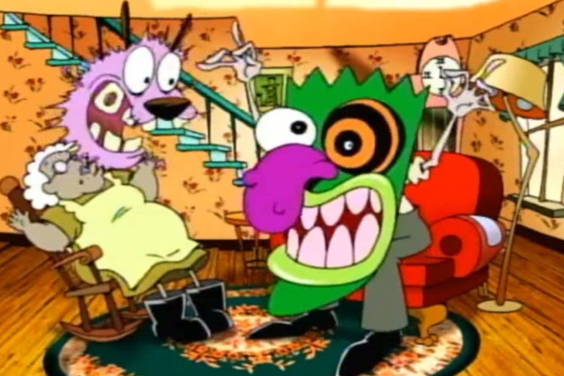 Courage, o Cão Covarde, é retirado da HBO Max. Legenda da imagem. Reprodução: Gizmodo