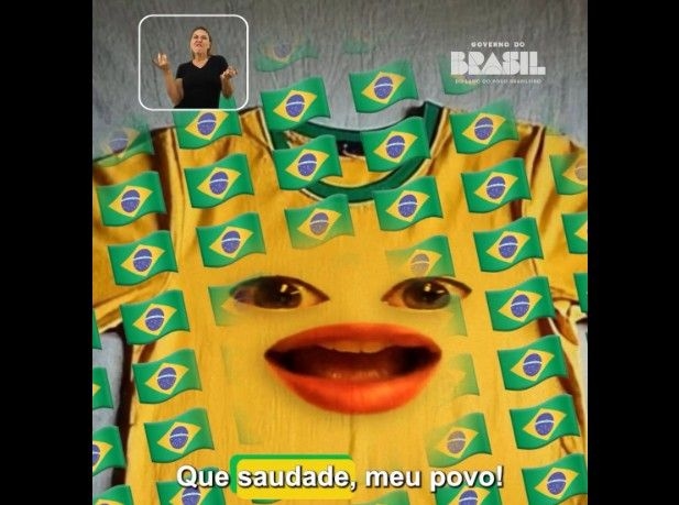 Legenda da imagem. Reprodução: Globo