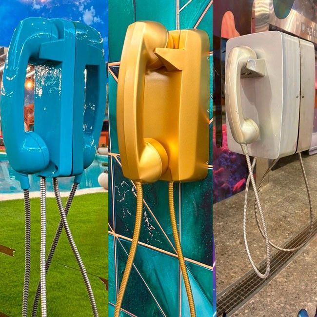 Discussão sobre qual Big Fone deve tocar para trazer a mensagem no BBB. Reprodução: Gshow