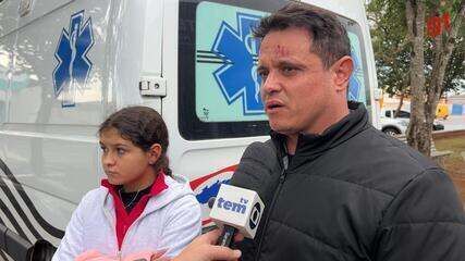 Passageiro relata queda de balão com 35 pessoas em Capela do Alto, deixando feridos.; Reprodução: g1