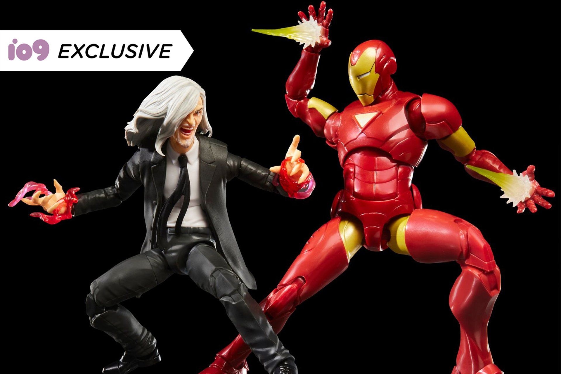 Revelação do primeiro Mandarin em quadrinhos da Hasbro na linha Marvel Legends. Reprodução: Gizmodo