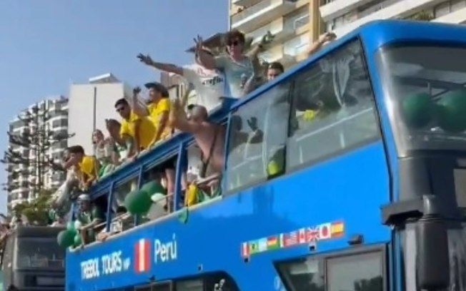 Torcedor do Palmeiras morre durante passeio turístico em Lima. Reprodução: Esporte
