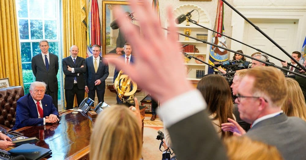 Ações europeias e asiáticas disparam após redução de tarifas anunciada por Trump. Reprodução: Reuters
