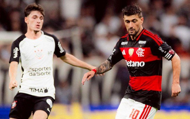 Corinthians não aproveita vantagem e empata com Flamengo em casa. Reprodução: Esporte