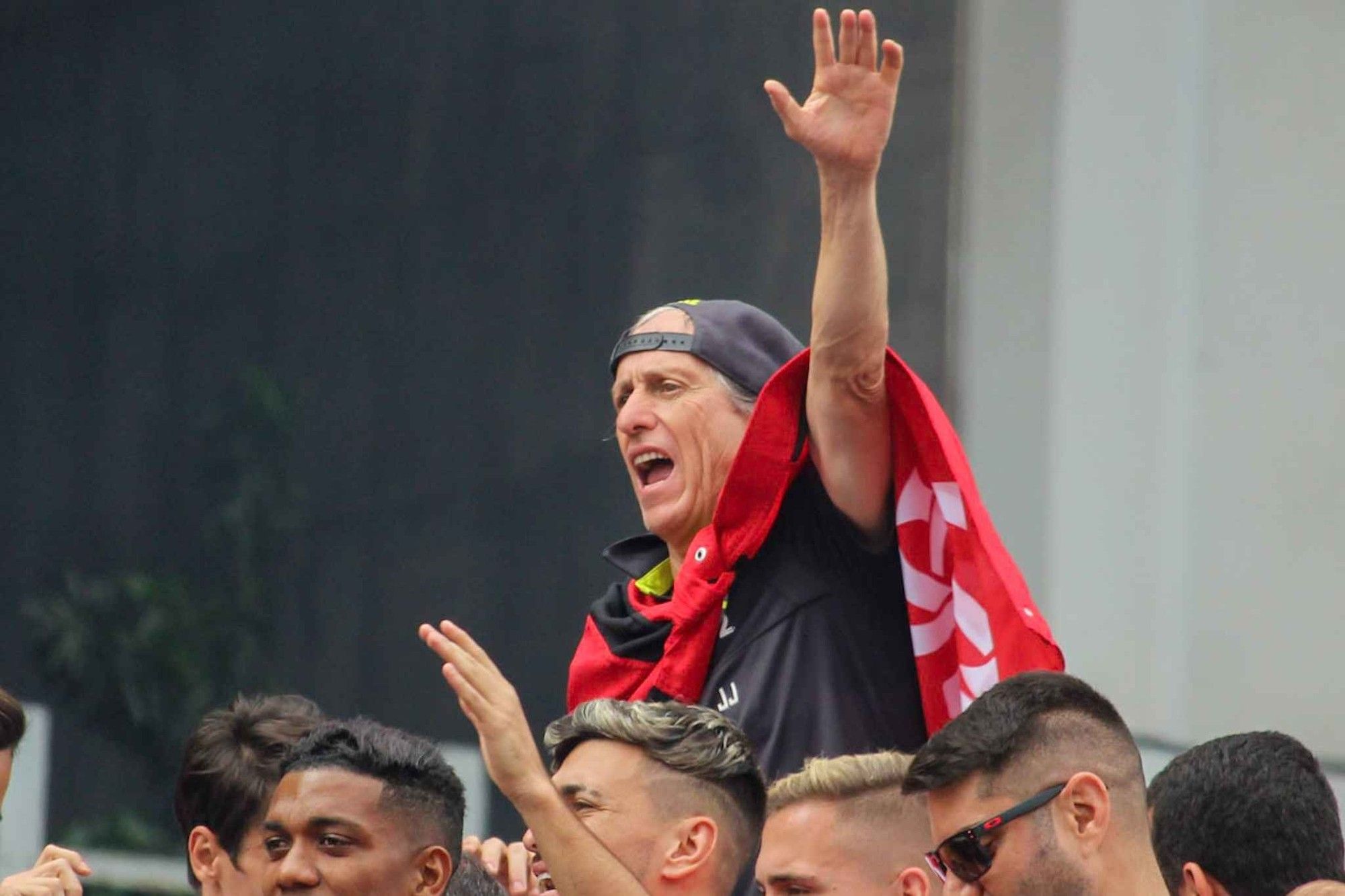 [Jorge Jesus mostra saudades do Flamengo, segundo jornal português]. Reprodução: Ge