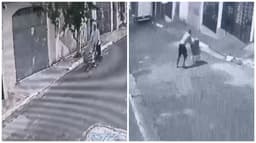 Polícia identifica homem que transportou corpo de mulher em carrinho pela zona leste de SP.. Reprodução: G1