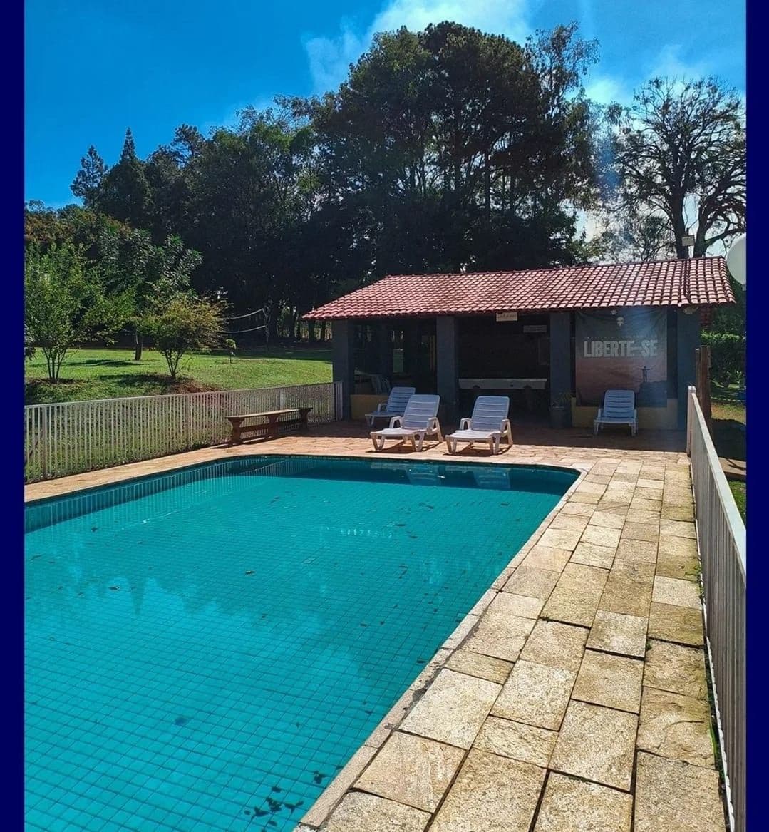 Área de lazer da clínica Liberte-se no Lago Oeste (DF), imagem de divulgação. Reprodução: Retorno do item 11