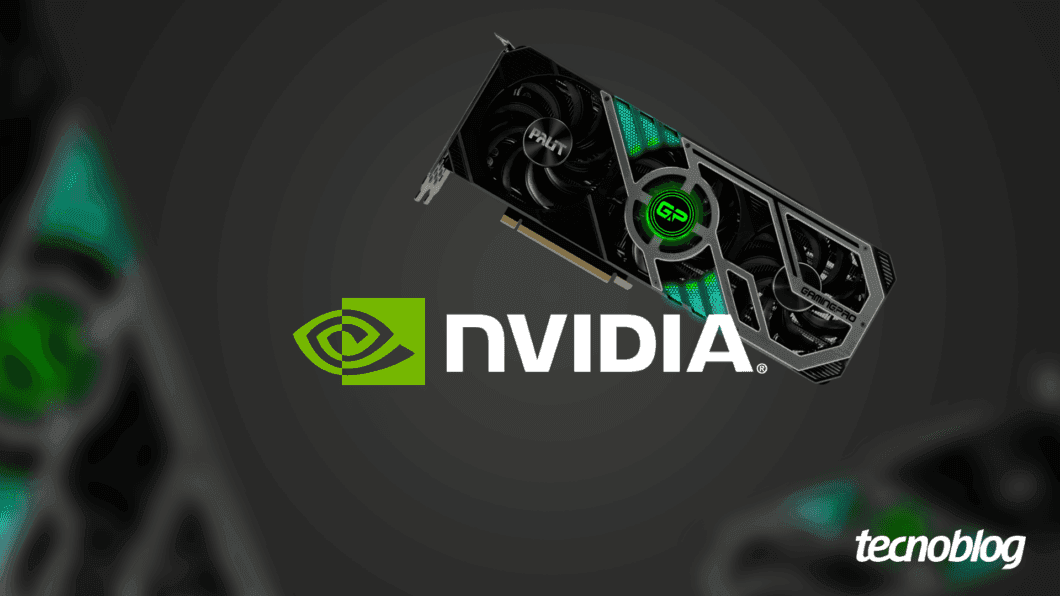 Nvidia atinge brevemente valor de mercado de US$ 3,92 trilhões, disputando liderança histórica. Reprodução: Technoblog