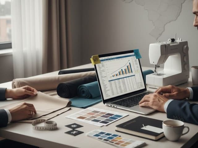 Moda brasileira em expansão impulsiona empreendedores, mas exige planejamento financeiro e gestão eficaz. Legenda da imagem. Reprodução: Retorno do item 11