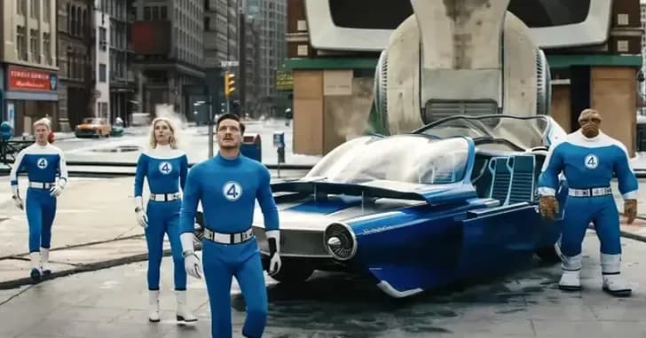 Quarteto Fantástico: Primeiros Passos é um dos filmes mais bem avaliados do MCU, com 88% de aprovação.; Reprodução: Legião dos Heróis