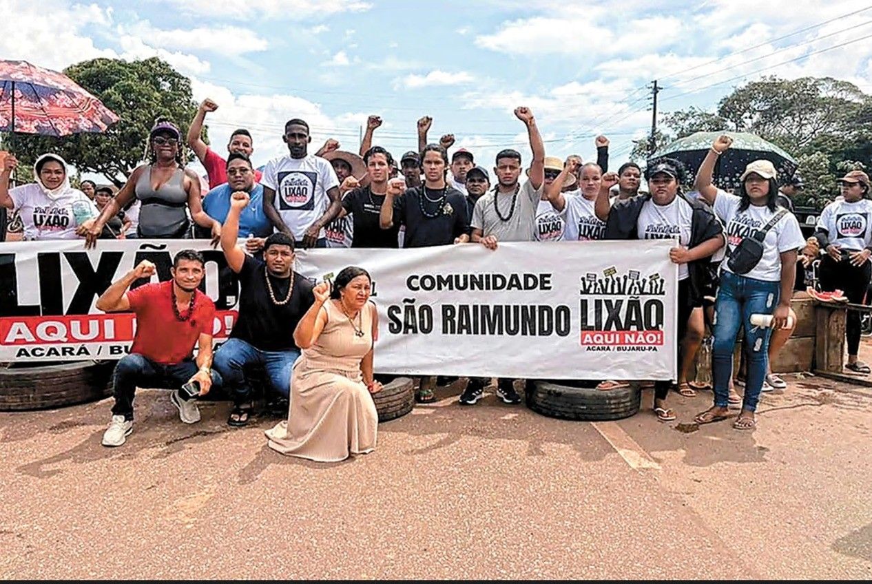 Reunião sobre nova lei que acelera licenciamento de aterro sanitário no Pará. Reprodução: Oglobo