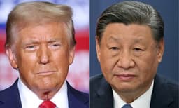 Trump provoca desunião entre países com sua política comercial. Reprodução: Globo
