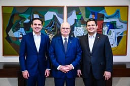 [Líderes do Congresso discutem reação à decisão que limita impeachment de ministros]. Reprodução: Oglobo