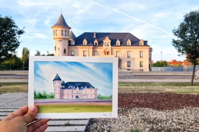 Castelos de Valderas em Alcorcón, agora sede do Museu de Arte Contemporâneo de Vidro (MAVA). Legenda da imagem. Reprodução: Retorno do item 11