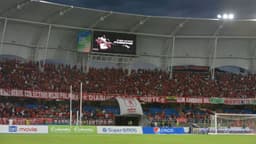 Jogadores do Corinthians se preparam para duelo contra o América de Cali pela Sul-Americana. Reprodução: ESPN.