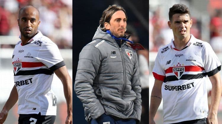 Torcedores comemoram a vitória do Tricolor sobre o Talleres na Libertadores. Reprodução: ESPN Brasil