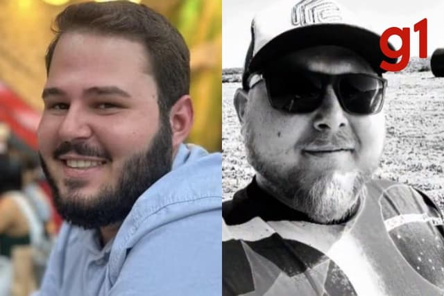 Gabriel Tacca e Danilo Guimarães foram presos por planejar a morte de Ivan Bonotto em Sorriso (MT). Reprodução: Globo
