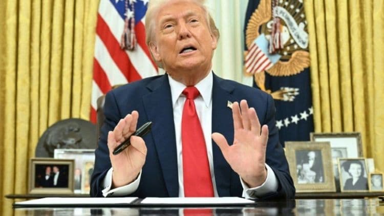 Presidente americano elogia líder chinês após aumento de tarifas entre os países. Reprodução: iG.