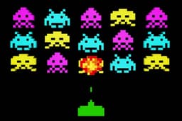 Nova adaptação de 'Space Invaders' chega aos cinemas. Reprodução: Gizmodo