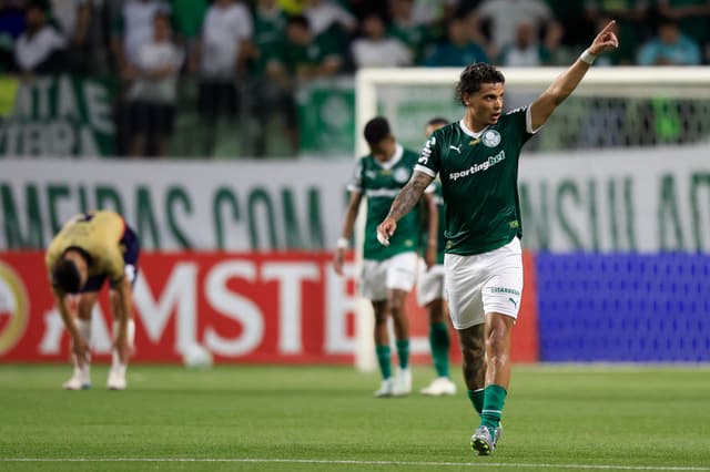 Palmeiras vence Cerro Porteño por 1 a 0 na Libertadores com boa atuação. Reprodução: Globo