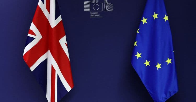 Reino Unido propõe declaração de valores compartilhados com a União Europeia em apoio à Ucrânia.; Reprodução: Reuters