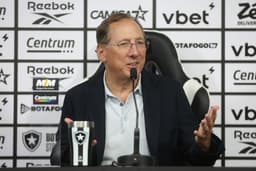 Botafogo aciona Justiça contra Eagle, pleiteia ressarcimento de R$ 155,4 milhões e intervenção na SAF. Reprodução: O Globo