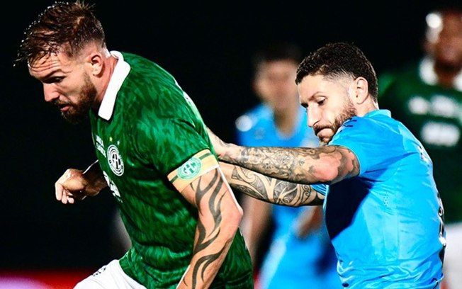 Guarani empata com o Santos no último lance. Reprodução: Esporte